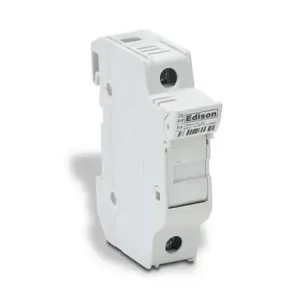 EDISON EHCC1DU-12 Modular Fuse Holder, 30A, 600V, 1-Pole, 18-4 Awg Copper Only, Pack Of 12 | CV7QFG