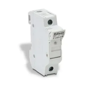 EDISON EHM1DIU Modular Fuse Holder With Indicator, 30A, 600V, 1-Pole, 18-4 Awg Copper Only | CV7QFR