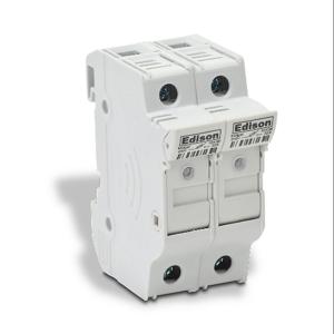 EDISON EHM2DIU Modular Fuse Holder With Indicator, 30A, 600V, 2-Pole, 18-4 Awg Copper Only | CV7QFW