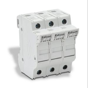 EDISON EHM3DU-4 Modularer Sicherungshalter, 30 A, 600 V, 3-polig, 18-4 Awg nur Kupfer, 4er-Pack | CV7QGD