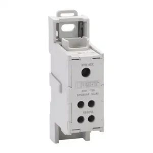 EDISON EPDB104 Enclosed Power Distribution Block, 175A, 1-Pole, 1 Opening | CV7DEZ