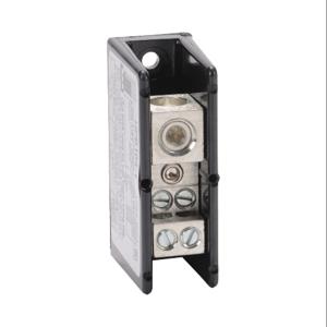 EDISON HPB104-1 Open Power Distribution Block, 175A, 1-Pole, 2/0 Awg To 8 Awg, 4 Openings, 4 Awg To 14 Awg | CV7DFJ