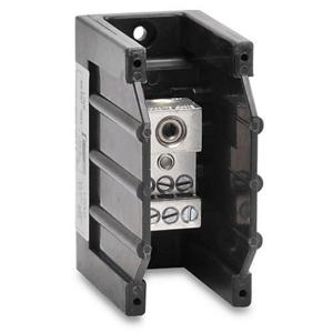 EDISON HPB106-1 Open Power Distribution Block, 175A, 1-Pole, 2/0 Awg To 8 Awg, 6 Openings | CV7DFL