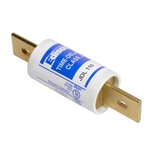 EDISON JDL110 Fuse, Class J, Current-Limiting, Time-Delay, 110A, 600 VAC, Knife Blade | CV7MXF