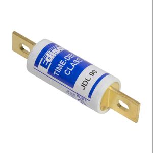EDISON JDL90 Fuse, Class J, Current-Limiting, Time-Delay, 90A, 600 VAC, Knife Blade, Pack Of 5 | CV7MYQ