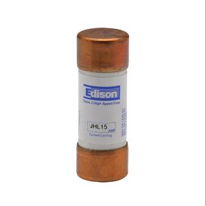 EDISON JHL15-1 Drive Fuse, Class J, Current-Limiting, High Speed, 15A, 600 VAC, Ferrule | CV7MZD