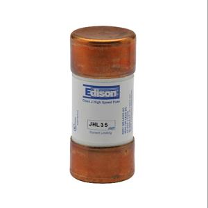EDISON JHL35 Drive Fuse, Class J, Current-Limiting, High Speed, 35A, 600 VAC, Ferrule, Pack Of 10 | CV7MZY