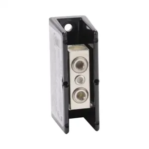 EDISON PB1011 Open Terminal Block, 175A, 1-Pole 2/0 Awg To 8 Awg, 1 Opening, 2/0 Awg To 8 Awg | CV7DJK