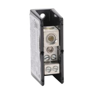 EDISON PB1041 Open Terminal Block, 175A, 1-Pole 2/0 Awg To 8 Awg, 4 Openings, 4 Awg To 14 Awg | CV7DJN