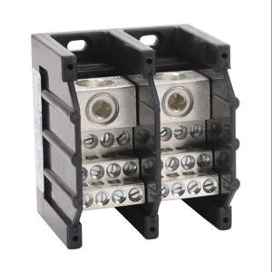 EDISON PB3122 Open Terminal Block, 310A, 2-Pole 350 Mcm To 4 Awg, 12 Openings, 4 Awg To 12 Awg | CV7DJW