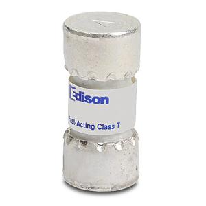 EDISON TJN20-1 Fuse, Class T, Current-Limiting, Extremely Fast-Acting, 20A, 300 VAC, Ferrule | CV7NGH