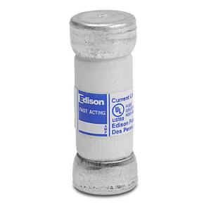 EDISON TJS1-1 Fuse, Class T, Current-Limiting, Extremely Fast-Acting, 1A, 600 VAC, Ferrule | CV7NHZ