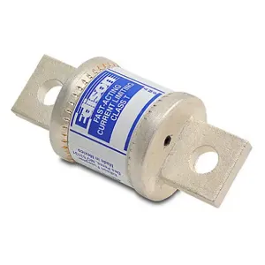 EDISON TJS250 Fuse, Class T, Current-Limiting, Extremely Fast-Acting, 250A, 600 VAC, Knife Blade | CV7NJM