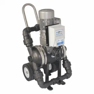 EDSON 25502 Double Diaphragm Pump, Polypropylene, 1 1/2 Inch Fluid Connection Size, Npt, Neoprene | CP4CPP 45DY86