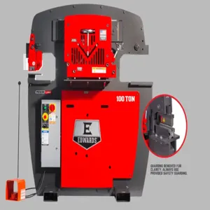 EDWARDS MFG 10203022 Ironworker, 100 Ton, 3 Phase, 208V, 10 Inch Brake | CL3WWE