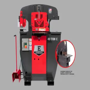 EDWARDS MFG 40151012 Ironworker, 40 Ton, 1 Phase, 115V, Coper Notcher | CL3WWR