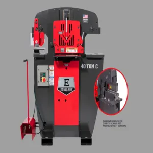 EDWARDS MFG 40151022 Ironworker, 40 Ton, 1 Phase, 115V, 8 Inch Brake | CL3WWT