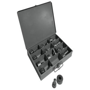 EDWARDS MFG PD1220 Round Punch And Die Set, 12 Piece, with Storage Case | CL3XPK