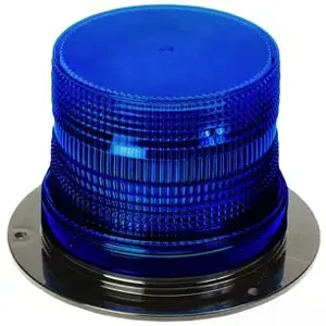 EDWARDS SIGNALING 3000SDB-EK Strobe, Blue, 12/48VDC, 0.275A Rating | CF4MZP