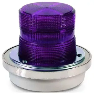 EDWARDS SIGNALING 92M-N5 Light Duty Strobe Light, Magenta, 120VAC, 6 3/4 x 6 1/8 Inch Size | CF4NZH