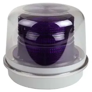 EDWARDS SIGNALING 94M-N5 Heavy Duty Strobe Light, Magenta, 120VAC, 3/4 Inch Conduit | CF4PCJ