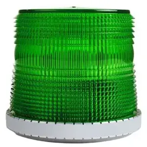 EDWARDS SIGNALING 96DV2G-N5 Strobe Light, Green, 120VAC, 1/2 Inch Conduit | CF4PDM