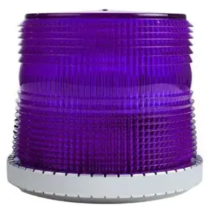 EDWARDS SIGNALING 96DV2M-N5 Strobe Light, Magenta, 120VAC, 4 1/8 Inch Dia. | CF4PDN