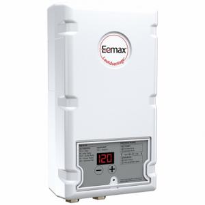 EEMAX SPEX2412T Electric Tankless Water Heater, Indoor, 2, 400 W, 3 Gpm | CP4CTL 451G54