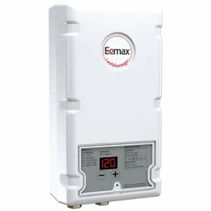 EEMAX SPEX8208T EE Electric Tankless Water Heater, Indoor, 8, 300 W, 3 Gpm | CP4CUP 451G66