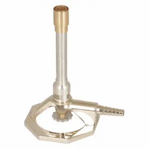 EISCO SCIENTIFIC CH0095B Bunsen Burner, Natural, 800 to 1200, 8 mm Barb Size | CP4CYE 52TA13