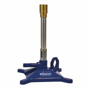 EISCO SCIENTIFIC CH0992NG No Tip Bunsen Burner, Natural, 800 to 1200, 8 mm Barb Size, Iron, 6 Inch Size Overall Ht | CP4CYQ 52TA19