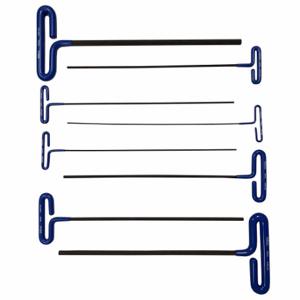 EKLIND 55208 Hex Key Set, T, Metric, Extra Long, 8 Pieces, Pouch, Steel, Black Oxide, 1 Tips, 12 Inch | CP4CYX 60KU87