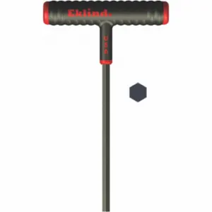 EKLIND 61924 Hex Key, 0 Ball Ends, 3/8 Inch Tip Size, SAE, Long, Steel, Black Oxide | CP4CZB 60KU96