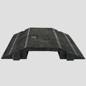 ELASCO PRODUCTS ED8200-BK Cable Guard, Medium Duty, 1 Channel, Drop Over, Black | CE8QJD