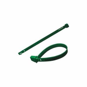 ELC SECURITY PRODUCTS 070H19PPGR Strap Seals, 7 1/2 Inch Strap Length, 3/8 Inch Strap Width, Green, 75 lb Breaking Strength | CP4DCQ 49AH63