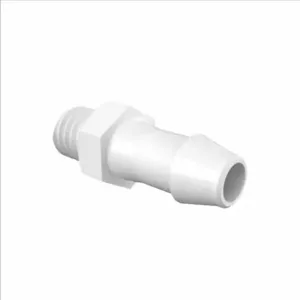 ELDON JAMES A6M-3-200NN Adapter, M6 x 1 Thread Size, 3/16 Inch Barb, Natural Nylon | CJ8DNT