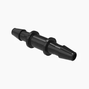 ELDON JAMES C0-1.5-200BN Straight Coupler, 3/32 Inch Inside Dia., Black Nylon | CJ8DYK