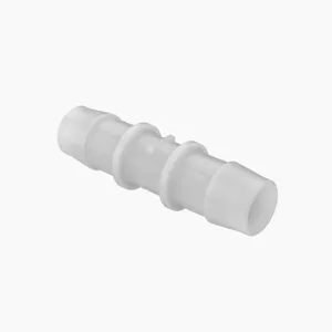 ELDON JAMES C0-12NK7 Straight Coupler, 3/4 Inch Inside Dia., Natural Kynar 740 | CJ8EAP