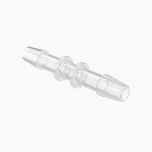 ELDON JAMES C0-2.5PP-QC Straight Coupler, 5/32 Inch Inside Dia., Non Animal Derived Polypropylene QC | CJ8ECA