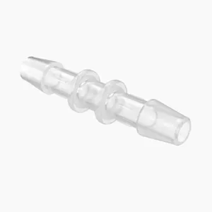 ELDON JAMES C0-3PP Straight Coupler, 3/16 Inch Inside Dia., Non Animal Derived Polypropylene | CJ8EDP