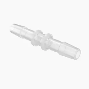 ELDON JAMES C0-4PP Straight Coupler, 1/4 Inch Inside Dia., Non Animal Derived Polypropylene | CJ8EEG