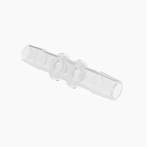 ELDON JAMES C0-6PP-QC Straight Coupler, 3/8 Inch Inside Dia., Non Animal Derived Polypropylene | CJ8EFX