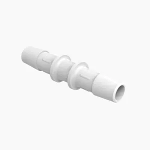 ELDON JAMES C0-6WP Straight Coupler 3/8 Inch Polypropylene - Pack Of 10 | AB4PEP 1ZKJ5