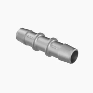 ELDON JAMES C0-8SS Straight Coupler, 1/2 Inch Inside Dia., Stainless Steel | CJ8EGT