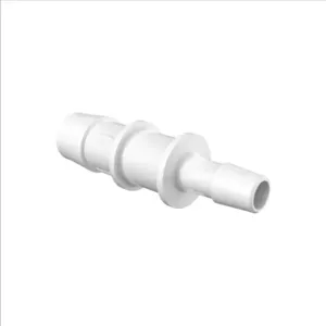 ELDON JAMES C10-6NK7 Reduction Coupler, 5/8 x 3/8 Inch Inside Dia., Natural Kynar 740 | CJ8EJK