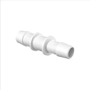 ELDON JAMES C10-8NN Reduction Coupler, 5/8 x 1/2 Inch Inside Dia., Natural Nylon | CJ8EKA