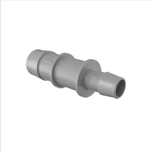 ELDON JAMES C16-10PVDF Reduction Coupler, 1 x 5/8 Inch Inside Dia., Gray Kynar 740 | CJ8EMG