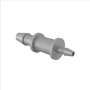 ELDON JAMES C2-1-200PVDF Reduction Coupler, 1/8 x 1/16 Inch Inside Dia., Gray Kynar 740 | CJ8EQU