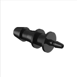 ELDON JAMES C3-1-200BN Reduction Coupler, 3/16 x 1/16 Inch Inside Dia., Black Nylon -200 series | CJ8ERH