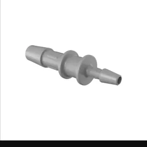 ELDON JAMES C4-2PVDF Reduction Coupler, 1/4 x 1/8 Inch Inside Dia., Gray Kynar 740 | CJ8EVG